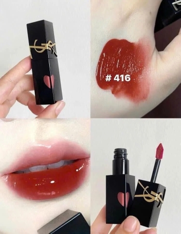 Son YSL Vinyl Cream #416 Chili Provocation