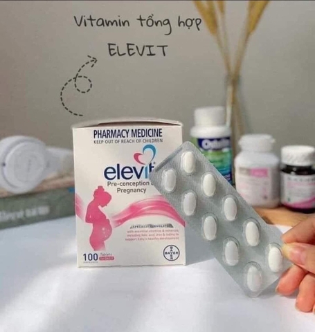 [TPCN] Vitamin bầu Elevit 100V