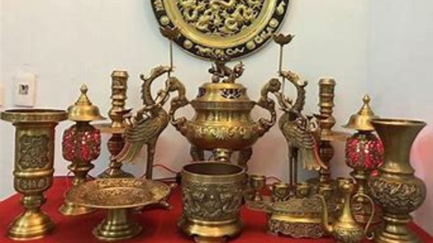 Vẻ Đẹp Cổ Điển Và Ý Nghĩa Phong Thủy Của Ngũ Sự Đồng Trong Từng Chi Tiết