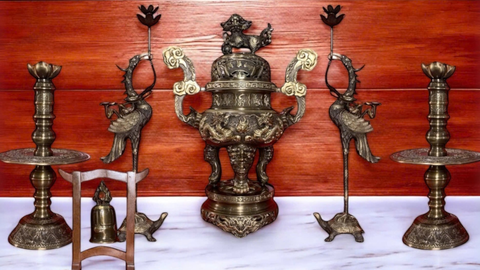 Nét Đẹp Truyền Thống – Hạc Thờ Đồng Tôn Vinh Không Gian Tâm Linh