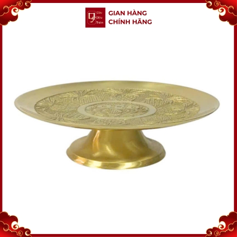 Mâm Đồng - Đồng Vàng Cao Cấp - Cửu Diệu Thiên - DM001
