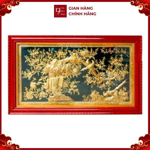 Tranh Vinh Hoa Phú Quý - Đồ Đồng Cao Cấp - Cửu Diệu Thiên - THN020