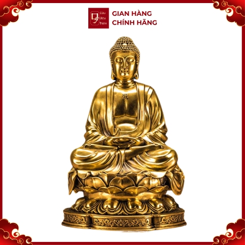 Tượng Phật Thích Ca - Đồ Đồng Cao Cấp - Cửu Diệu Thiên - THN040