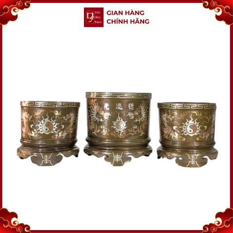 Bộ Bát Hương - Đồng Hun Giả Cổ - Cửu Diệu Thiên - BH001