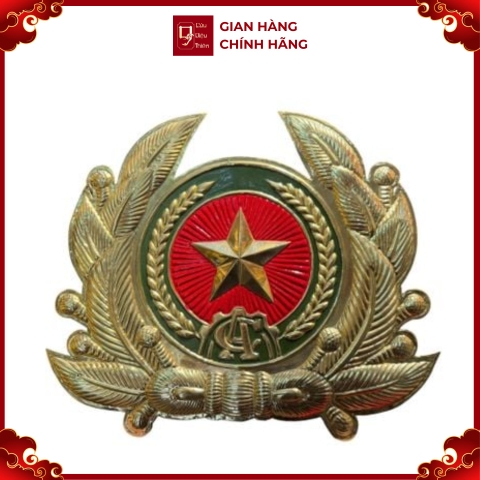 Quốc Huy Công An - Đồ Đồng Cao Cấp - Cửu Diệu Thiên - THN145