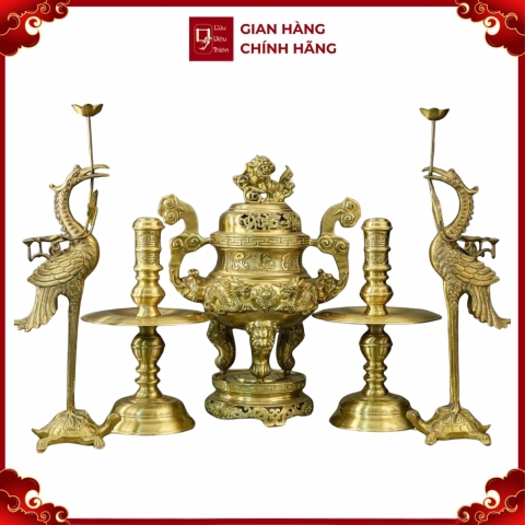 Bộ Ngũ Sự - Đồ Đồng Cao Cấp - Cửu Diệu Thiên - NS010