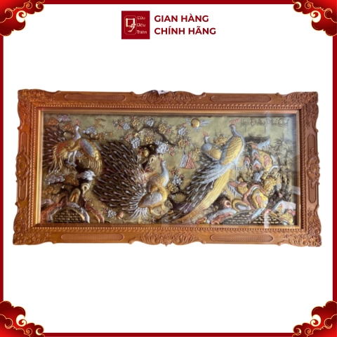 Tranh Vinh Hoa Phú Quý - Đồ Đồng Cao Cấp - Cửu Diệu Thiên - THN025