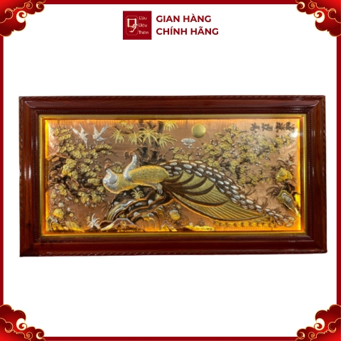Tranh Vinh Hoa Phú Quý - Đồ Đồng Cao Cấp - Cửu Diệu Thiên - THN026