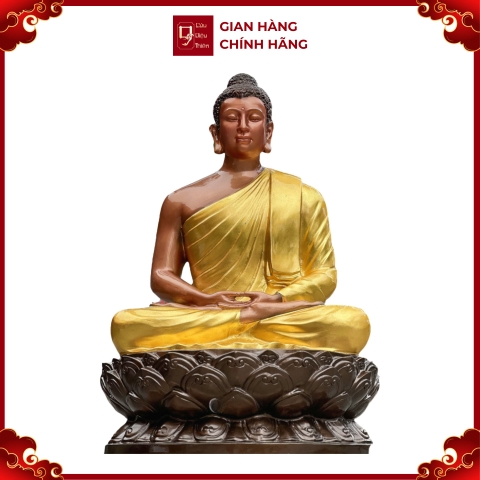 Tượng Phật A Di Dà - Đồ Đồng Cao Cấp - Cửu Diệu Thiên - THN046