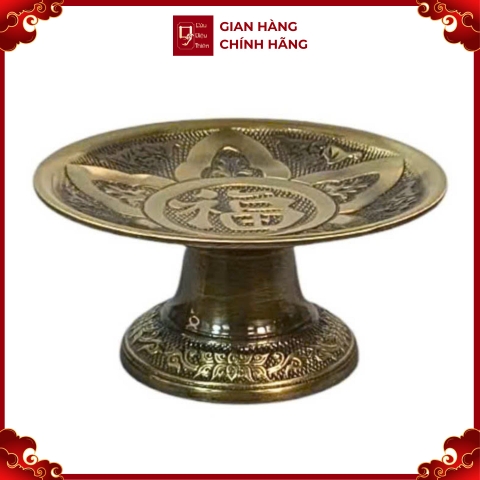 Mâm Đồng - Đồng Hun Giả Cổ - Cửu Diệu Thiên - DM006