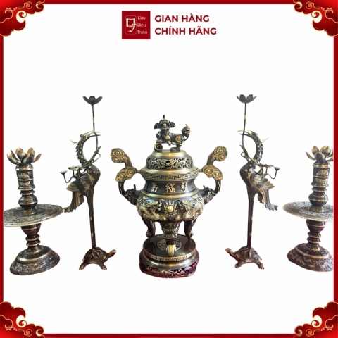 Bộ Ngũ Sự - Đồ Đồng Cao Cấp - Cửu Diệu Thiên - NS015