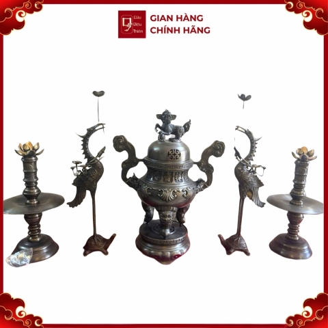 Bộ Ngũ Sự - Đồ Đồng Cao Cấp - Cửu Diệu Thiên - NS019