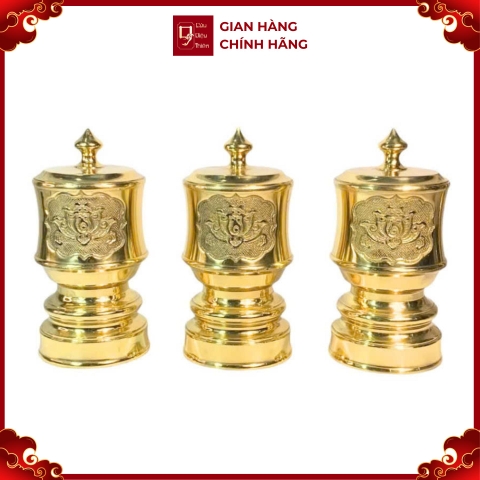 Bộ Đài Thờ - Đồ Đồng Cao Cấp - Cửu Diệu Thiên - BD001