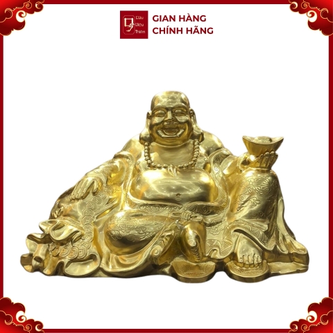 Tượng Di Lặc Phong Thủy - Đồ Đồng Cao Cấp - Cửu Diệu Thiên - THN090