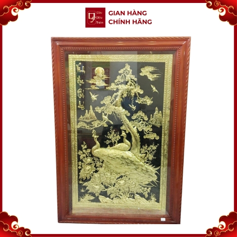 Tranh Vinh Hoa Phú Quý - Đồ Đồng Cao Cấp - Cửu Diệu Thiên - THN021