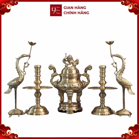 Bộ Ngũ Sự - Đồ Đồng Cao Cấp - Cửu Diệu Thiên - NS003