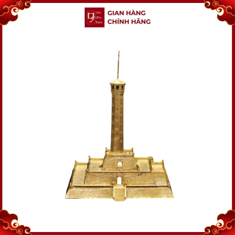 Mô Hình Cột Cờ - Đồ Đồng Cao Cấp - Cửu Diệu Thiên - THN130