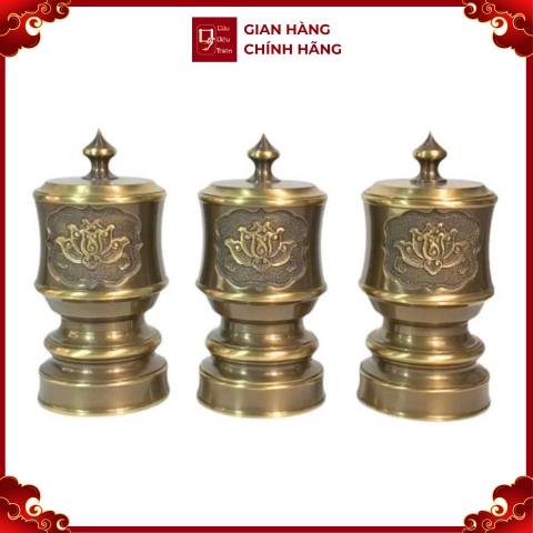 Bộ Đài Thờ - Đồng Hun Cao Cấp - Cửu Diệu Thiên - BDT002