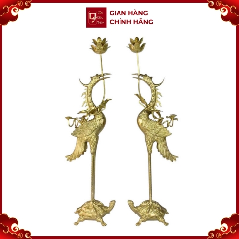 Đôi Chân Hạc - Đồng Vàng Cao Cấp - Cửu Diệu Thiên - FH003