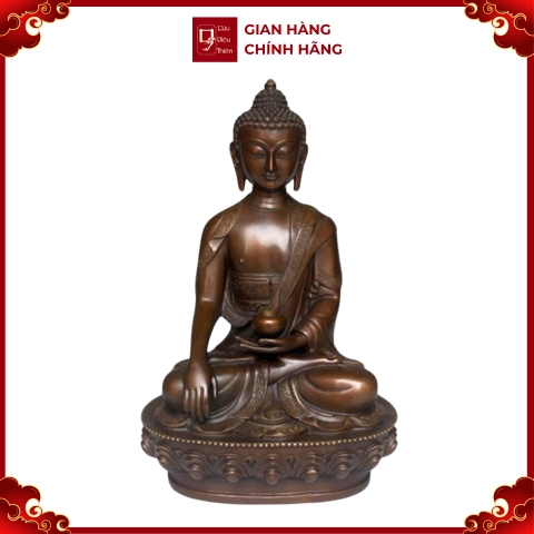 Tượng Phật A Di Dà - Đồ Đồng Cao Cấp - Cửu Diệu Thiên - THN045