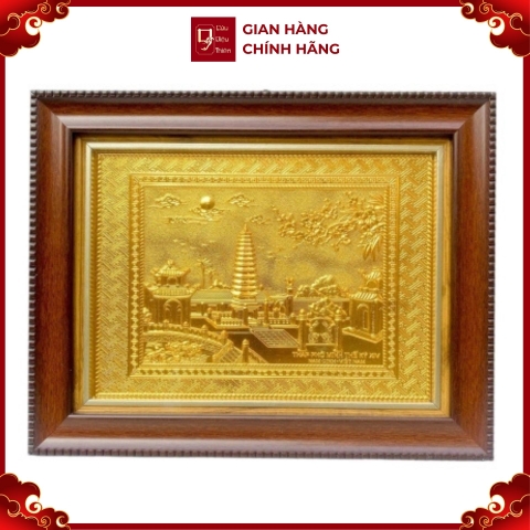 Tranh Đồng Tháp Phổ Minh Thế Kỉ XIV ( 28x34cm ) - Cửu Diệu Thiên - TP005