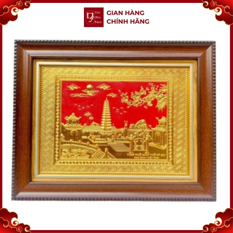Tranh Đồng Tháp Phổ Minh Thế Kỉ XIV ( 28x34cm ) - Cửu Diệu Thiên -TP004