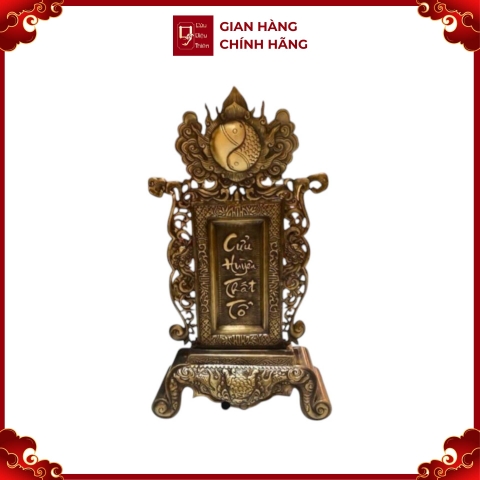 Bài Vị Gia Tiên - Đồ Đồng Cao Cấp - Cửu Diệu Thiên - THN321