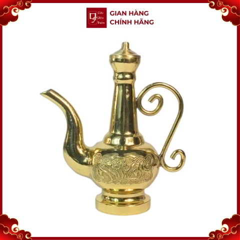 Bình Đựng Rượu - Đồng Vàng Cao Cấp - Cửu Diệu Thiên - ER001