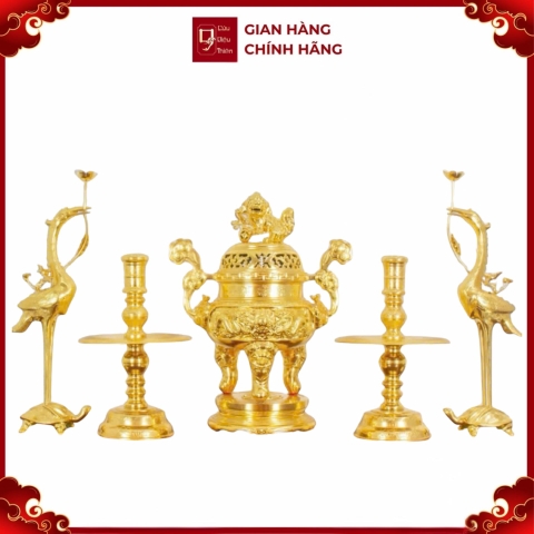 Bộ Ngũ Sự - Đồ Đồng Cao Cấp - Cửu Diệu Thiên - NS008