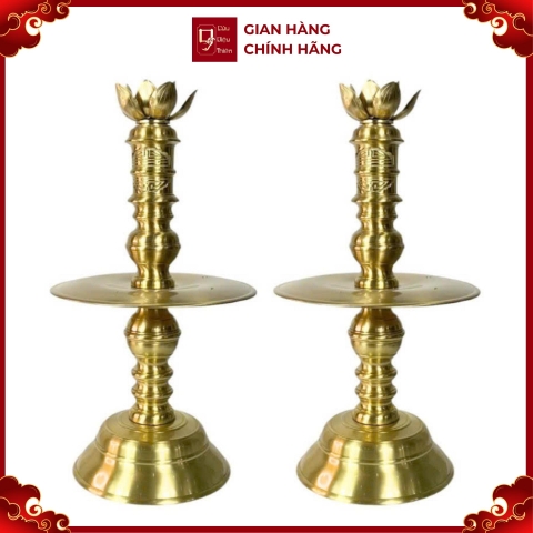 Đôi Chân Nến - Đồng Hun Giả Cổ - Cửu Diệu Thiên - HL003
