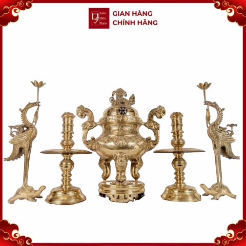 Bộ Ngũ Sự - Đồ Đồng Cao Cấp - Cửu Diệu Thiên - NS009