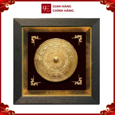 Tranh Đồng Mặt Trống Đồng - Đồ Đồng Cao Cấp - Cửu Diệu Thiên - THN366