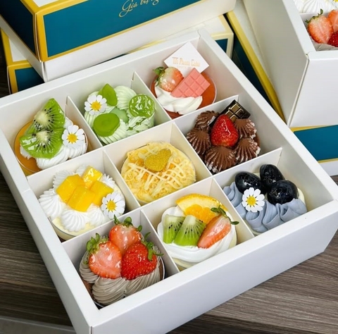 DB.07. Tiramisu/ Mousse Cups Box (9 Cups)