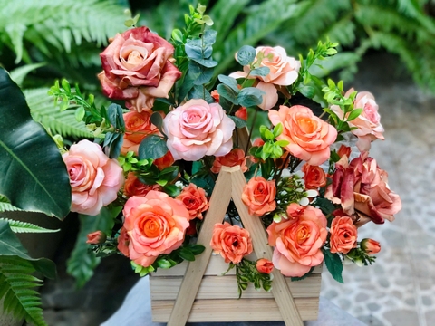 Hoa Lụa Lẵng 07