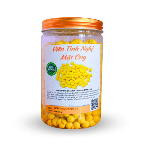 Viên Tinh Nghệ Mật Ong - hộp 500gr