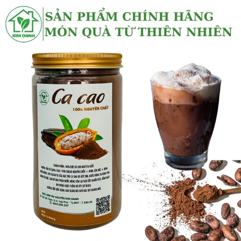 Ca Cao Nguyên Chất Đăk Lăk - hộp 500gr