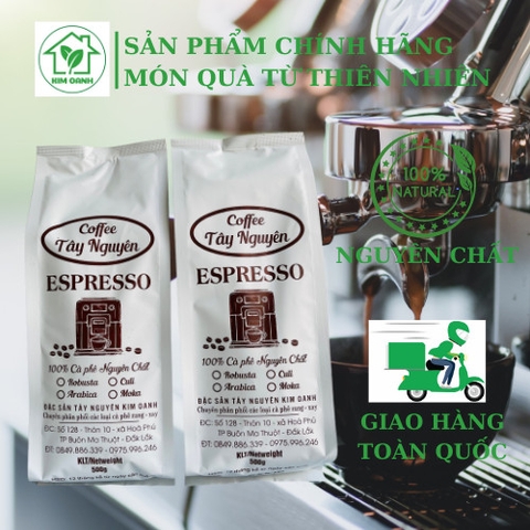 Cà Phê Nguyên Chất Tổng Hợp (  Arabica - Robusta - Culi ) gói 500gr
