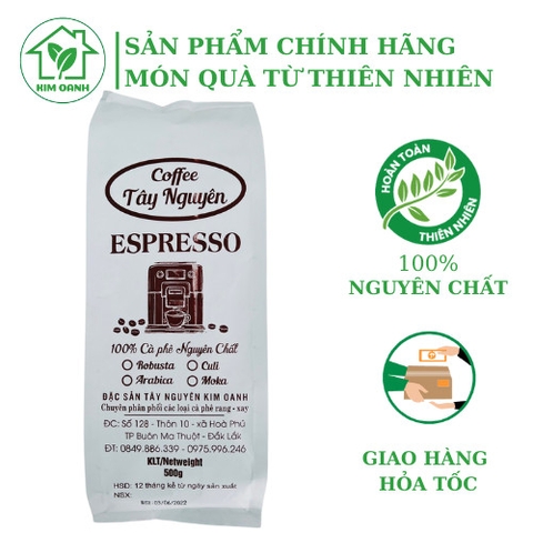 Cà Phê Nguyên Chất Tổng Hợp (  Arabica - Robusta - Culi ) gói 500gr