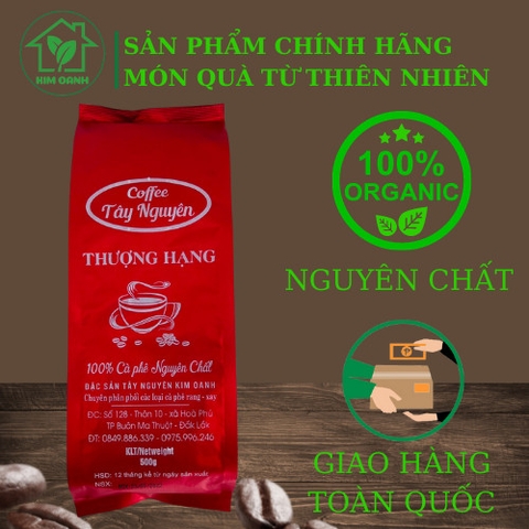Cà phê Nguyên Chất (Thượng Hạng) 500gr