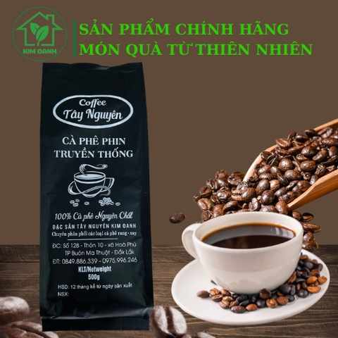 Cà Phê Bột Pha Phin GU Truyền Thống – Gói 500gr