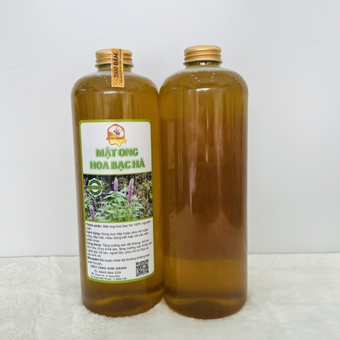 Mật Ong Hoa Bạc Hà