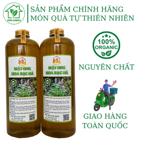 Mật Ong Hoa Bạc Hà