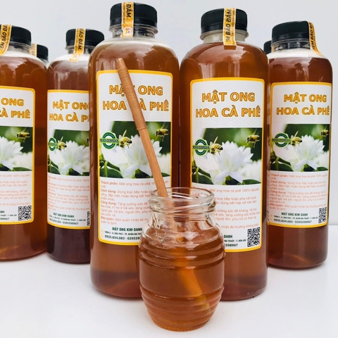 Mật Ong Hoa Cà Phê Chai 1000ml