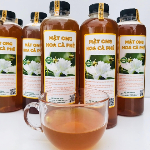 Mật Ong Hoa Cà Phê - Chai 1000ml