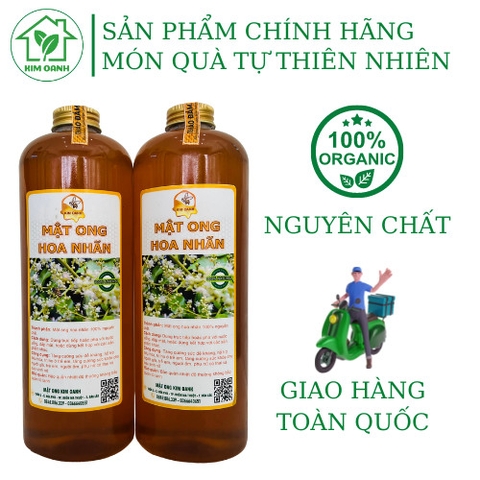 Mật Ong Hoa Nhãn - Chai 1000ml