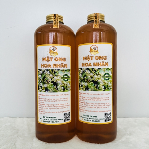 Mật Ong Hoa Nhãn - Chai 1000ml