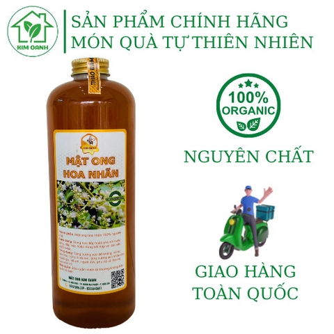 Mật Ong Hoa Nhãn Chai 1 Lít