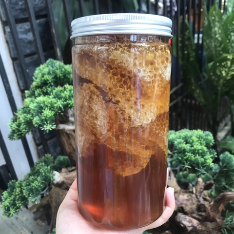 Mật Ong Hoa Cà Phê Nguyên Sáp - Hũ 1000ml
