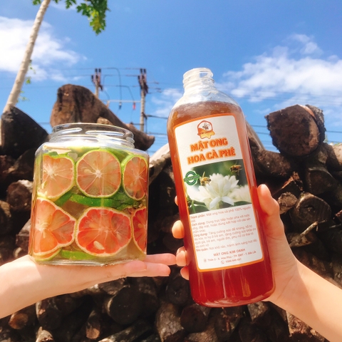 Chanh Đào Ngâm Mật Ong - Hũ 750ml