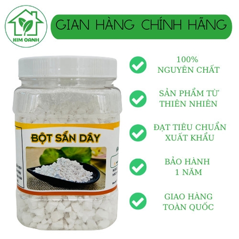 Bột Sắn Dây Nguyên Chất - Công Dụng  Bột Sắn Dây